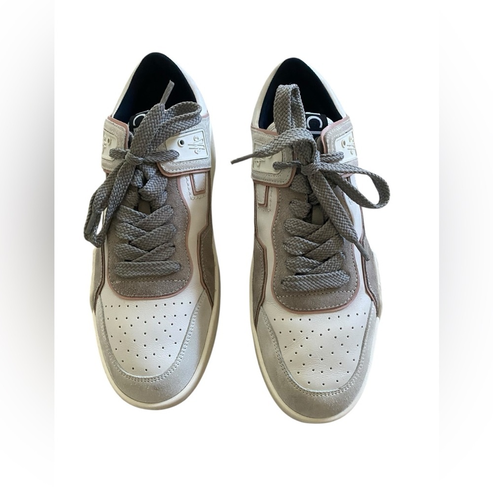 Moncler Gray and White Casual Sneakers size 39 - Picture 16 of 16
